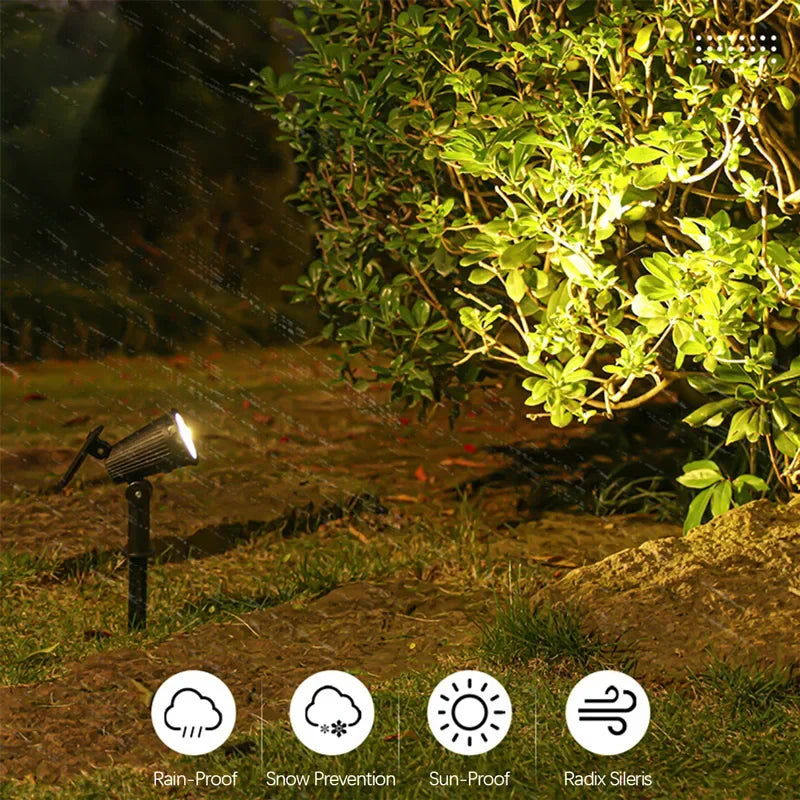 Waterproof Adjustable Bright Garden Lights