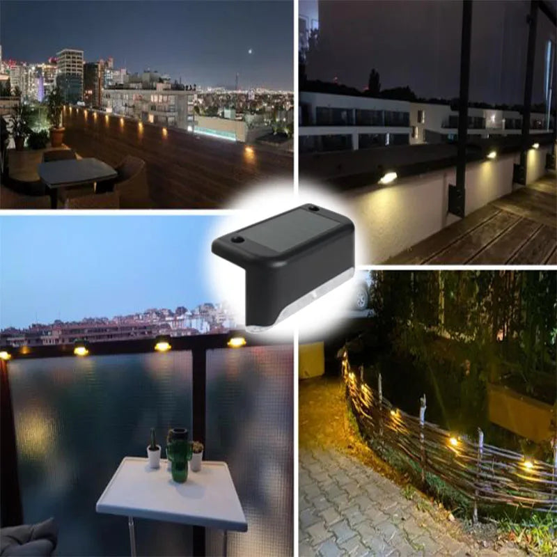 Warm White Solar Step Lights