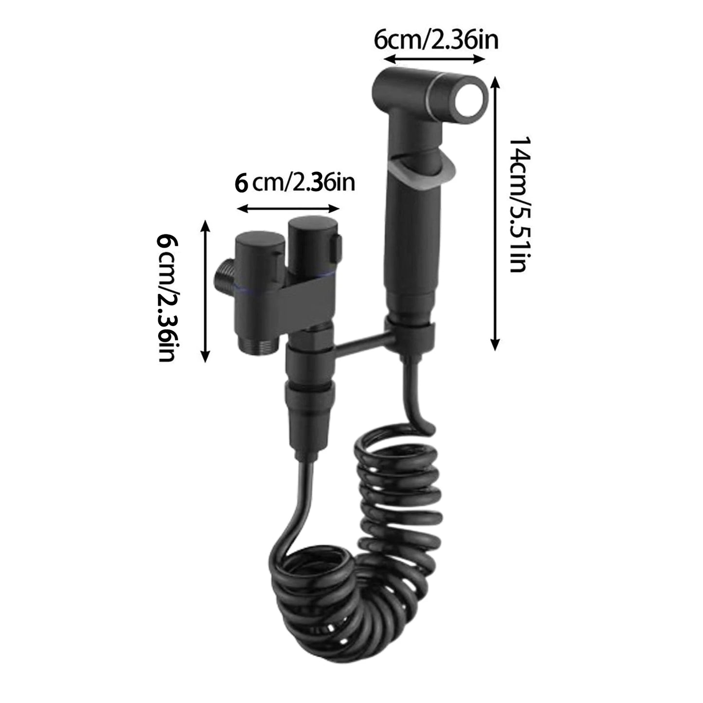 Bathroom Bidet Shower Head Hygienic Spray