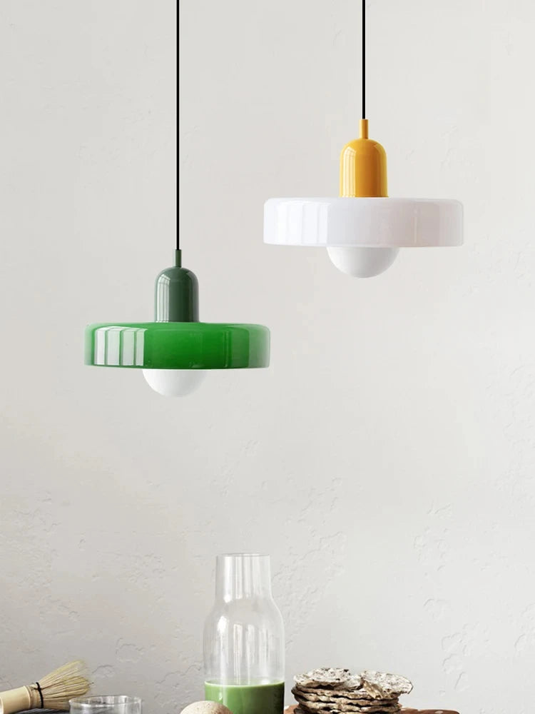 Nordic Glass Bauhaus Chandelier Light
