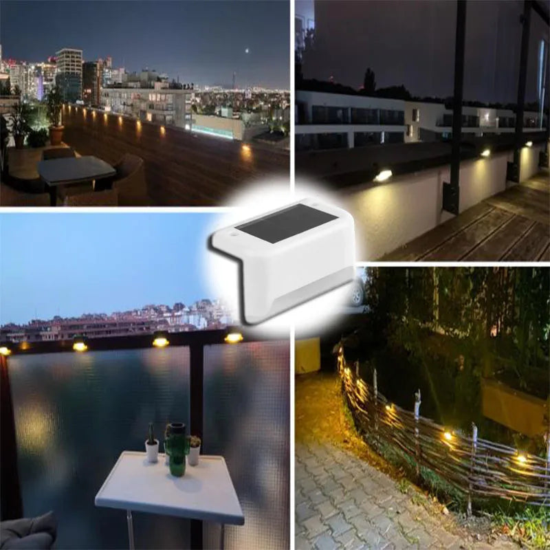Warm White Solar Step Lights