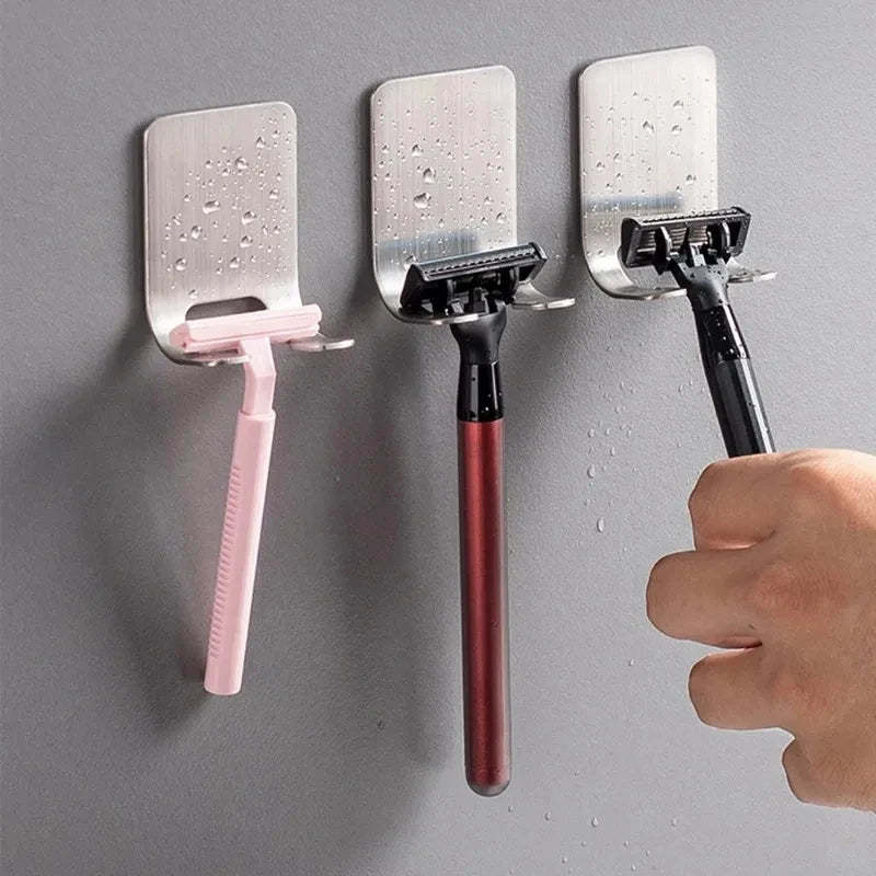 2pcs Stainless Steel Razor Holder