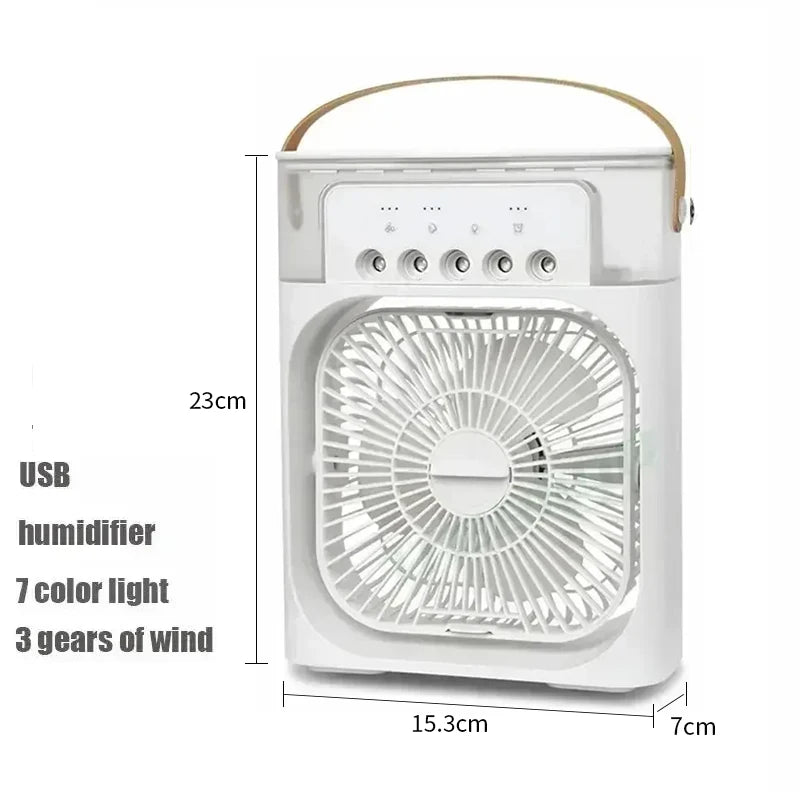 3-in-1 Portable Mini Air Cooler Fan