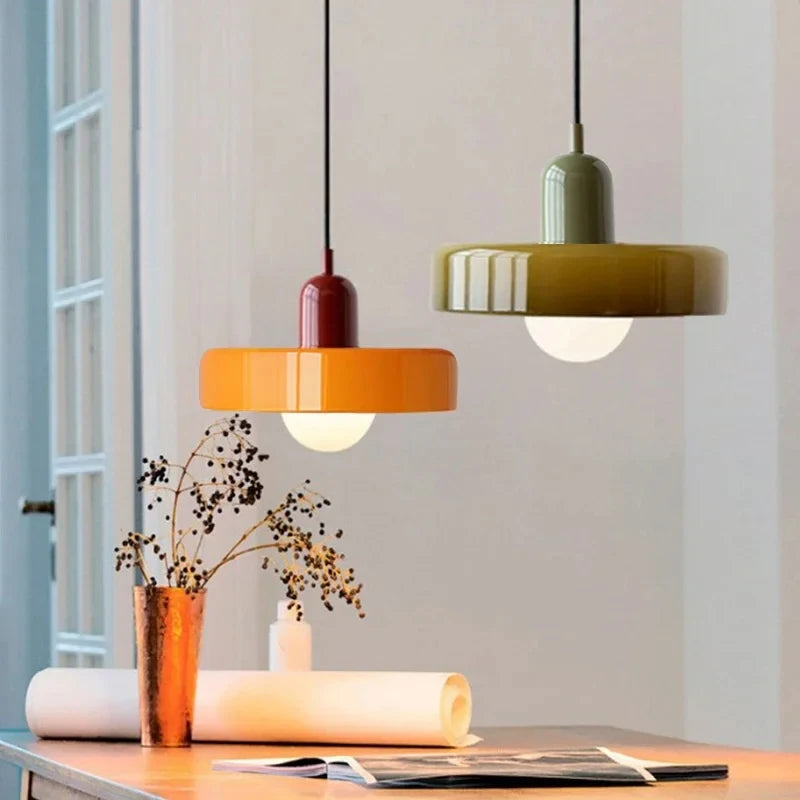 Nordic Glass Bauhaus Chandelier Light