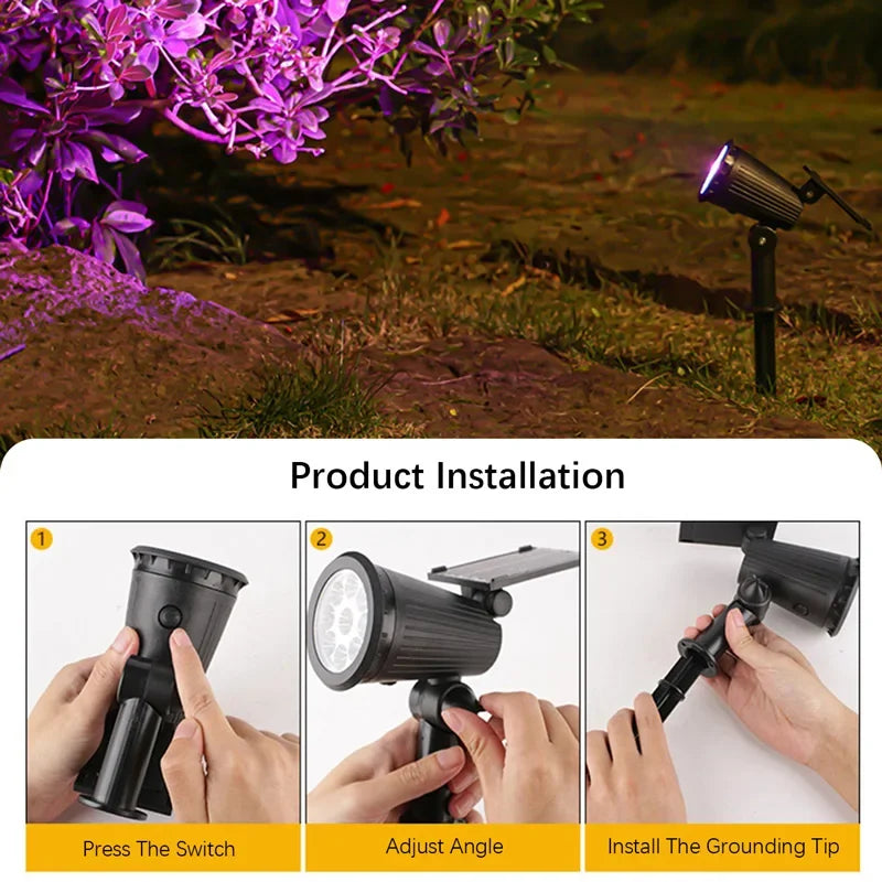 Waterproof Adjustable Bright Garden Lights