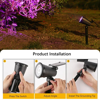 Waterproof Adjustable Bright Garden Lights