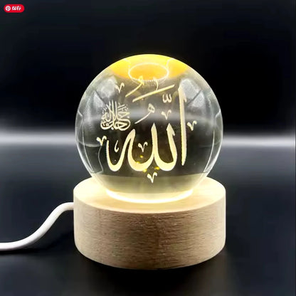 Galaxy Crystal Ball LED Night Light