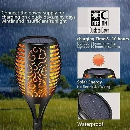 LED Solar Outdoor Wall Lamp