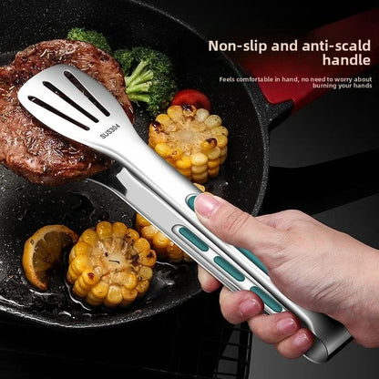 Stainless Steel Food Tongs Heat-Resistant