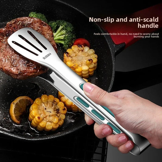 Stainless Steel Food Tongs Heat-Resistant