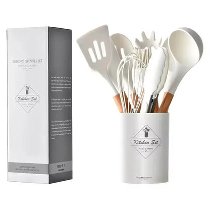 12PCS Silicone Kitchen Utensil Set