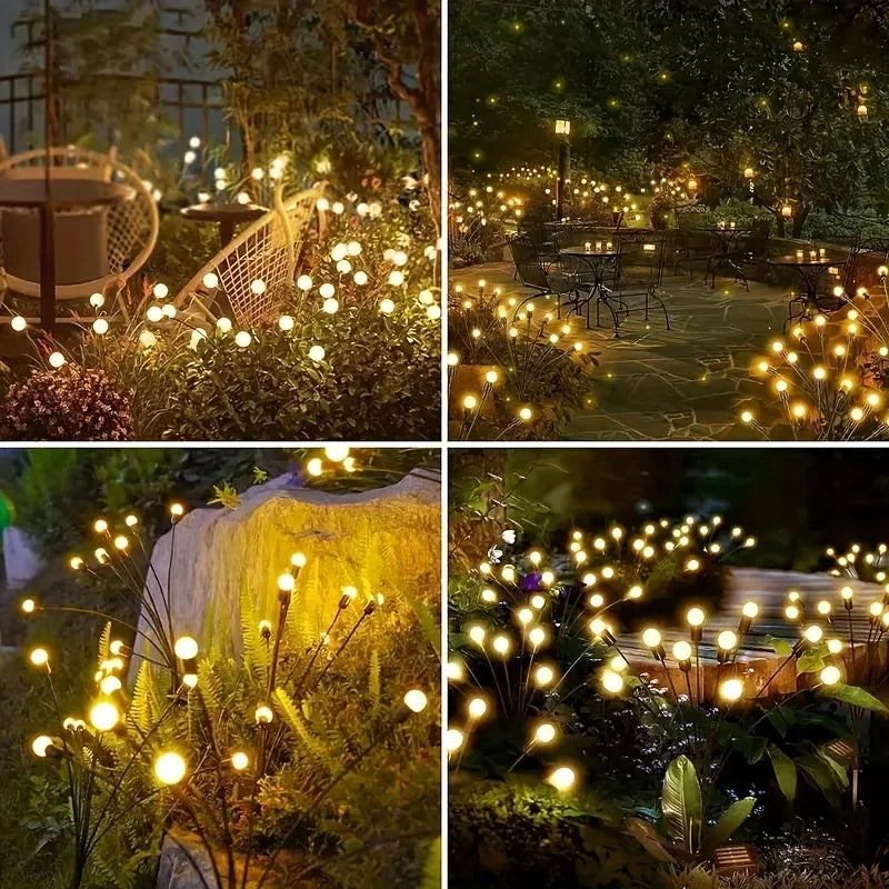 Solar Firework LED Garden Lights