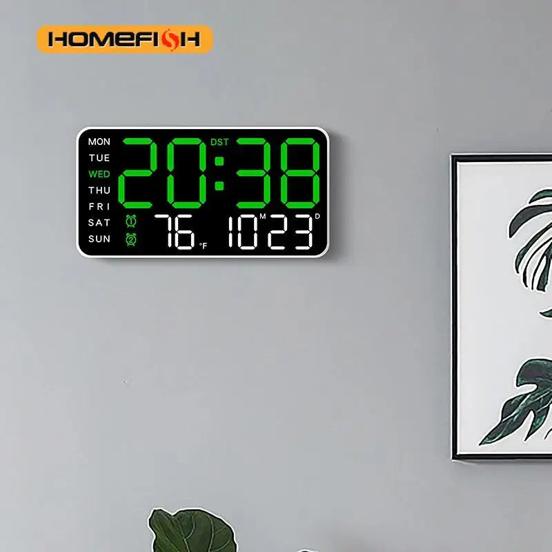 Giant Intelligent Digital Wall Clock