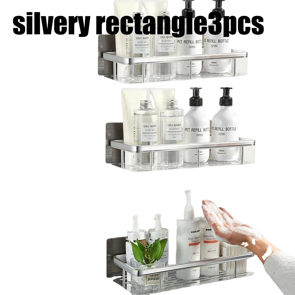 Wall-Mounted Bathroom Shelf