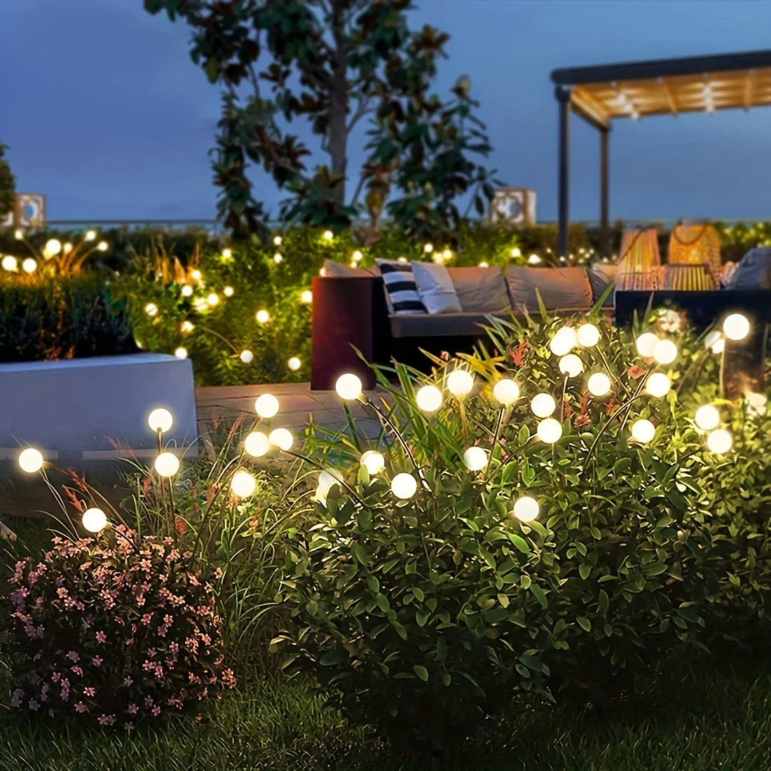 Solar Firework LED Garden Lights