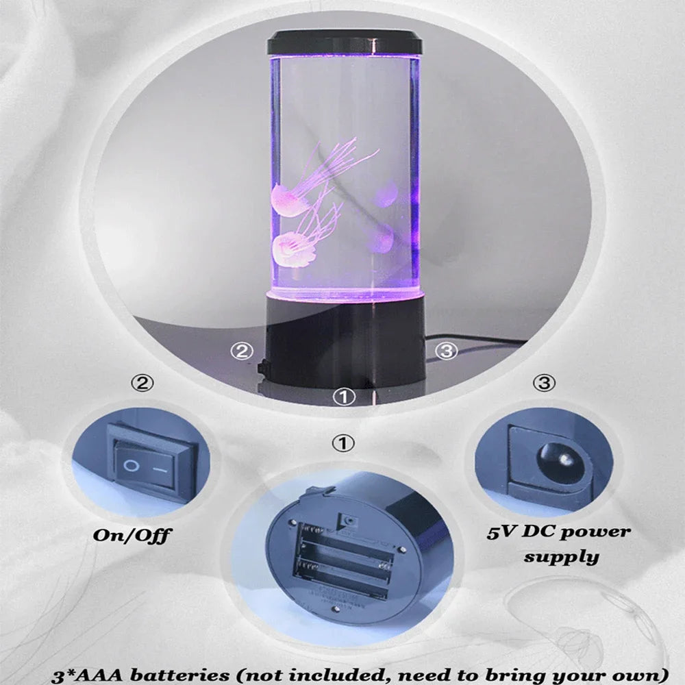 Remote Control 8-Color Changing Lamp