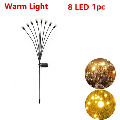Solar Firework LED Garden Lights