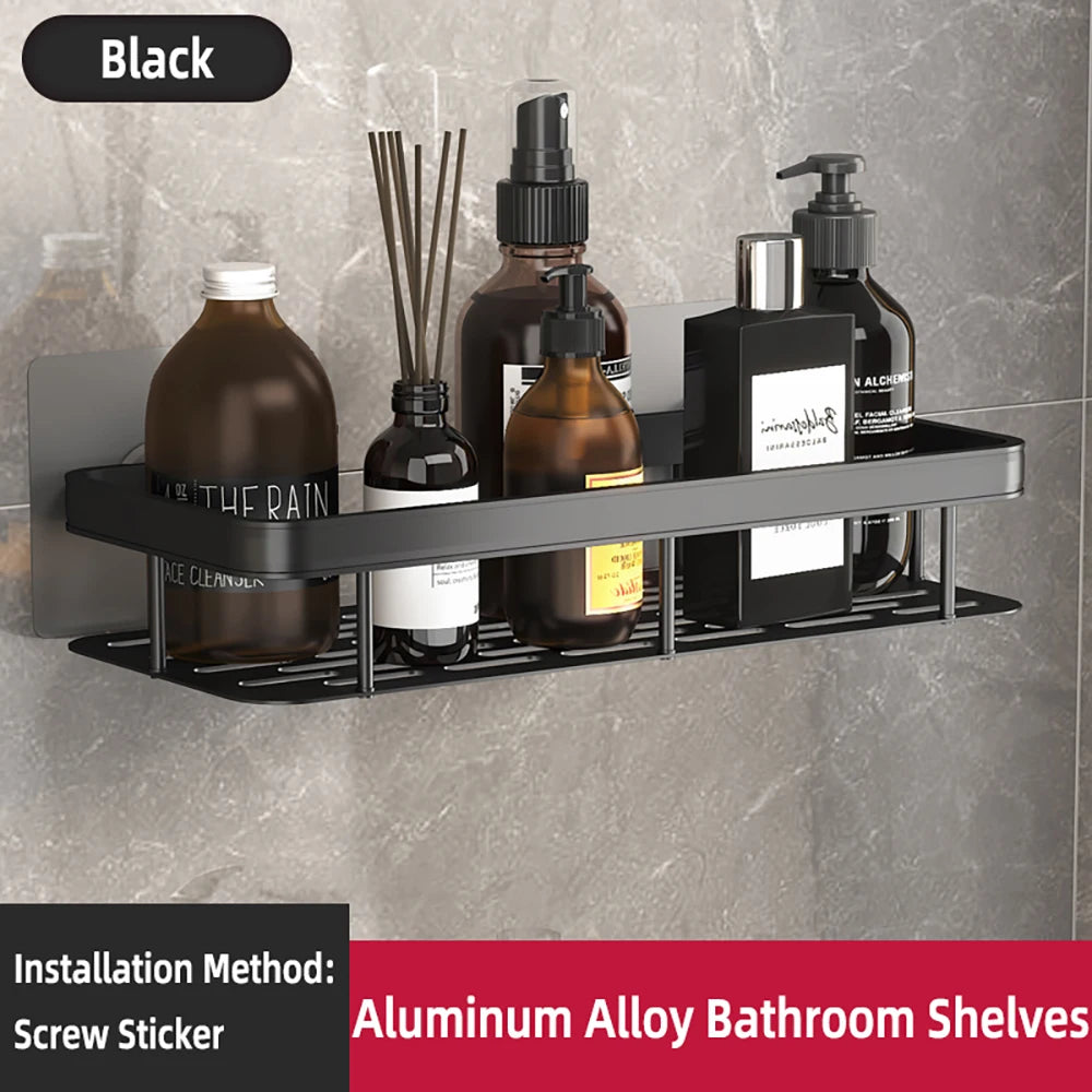 Wall-Mounted Bathroom Shelf