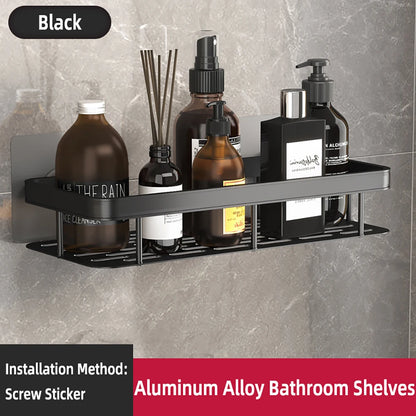 Wall-Mounted Bathroom Shelf