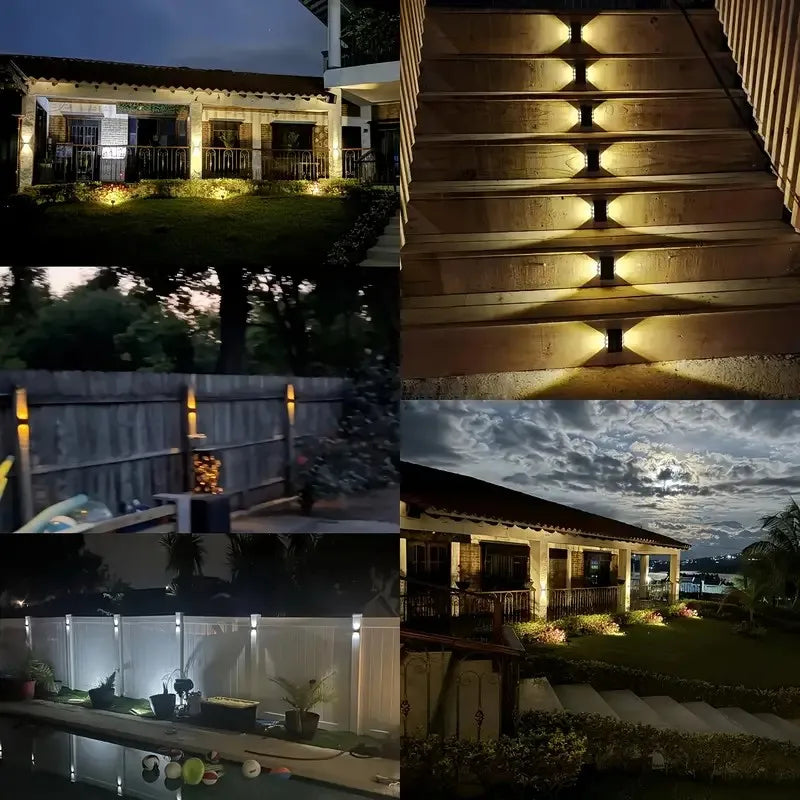 Waterproof Garden Fence Decorative Lamp