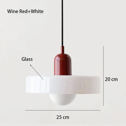 Nordic Glass Bauhaus Chandelier Light