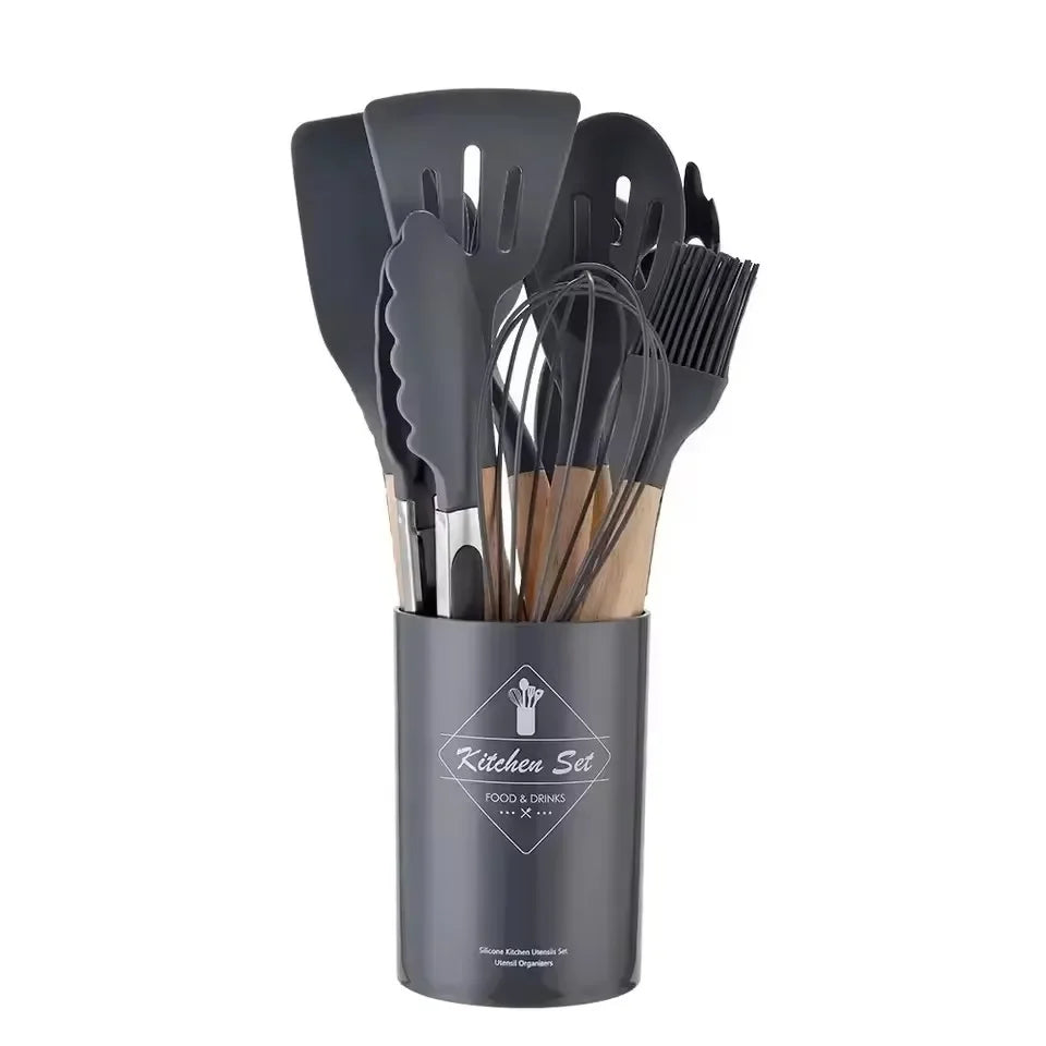 12PCS Silicone Kitchen Utensil Set