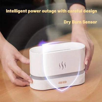 LED Flame Ultrasonic Humidifier