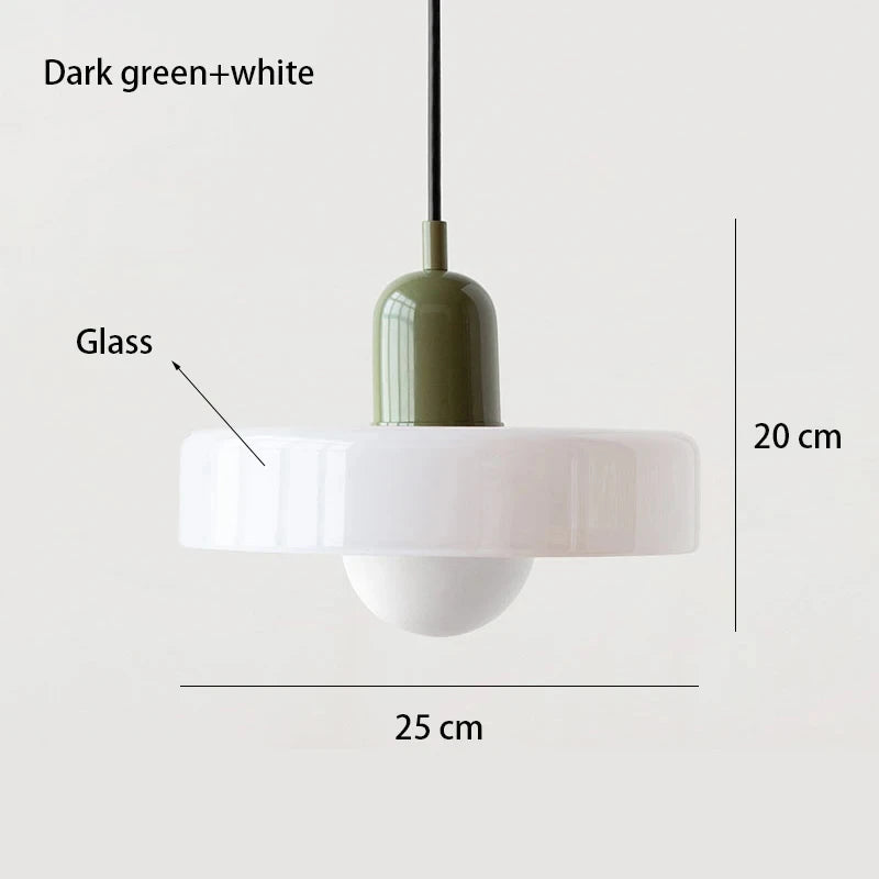 Nordic Glass Bauhaus Chandelier Light