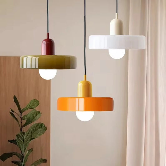 Nordic Glass Bauhaus Chandelier Light