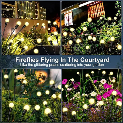 Solar Firework LED Garden Lights