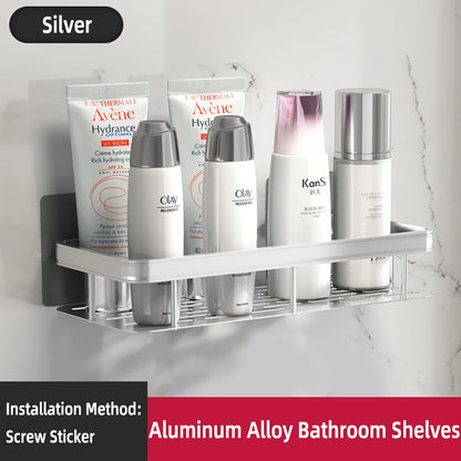 Wall-Mounted Bathroom Shelf