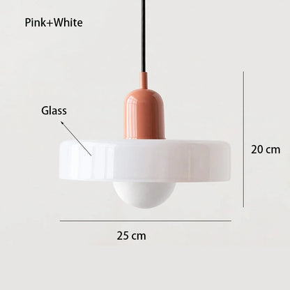 Nordic Glass Bauhaus Chandelier Light