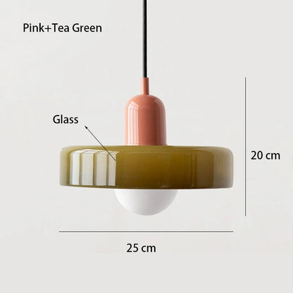 Nordic Glass Bauhaus Chandelier Light