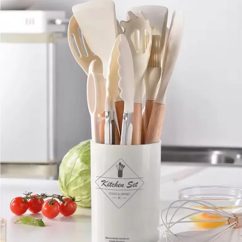 12PCS Silicone Kitchen Utensil Set