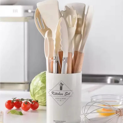 12PCS Silicone Kitchen Utensil Set