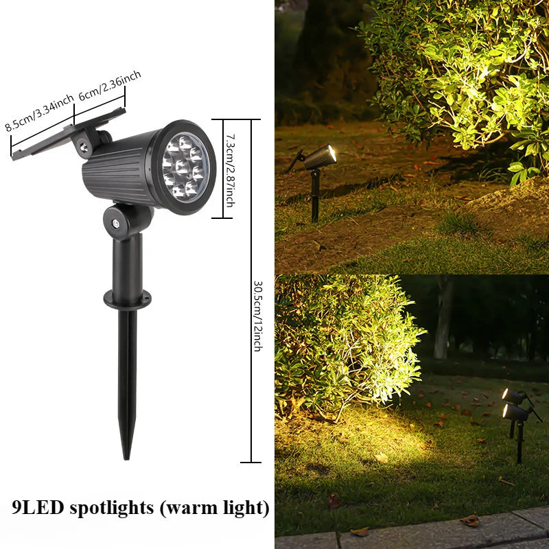 Waterproof Adjustable Bright Garden Lights