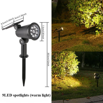 Waterproof Adjustable Bright Garden Lights