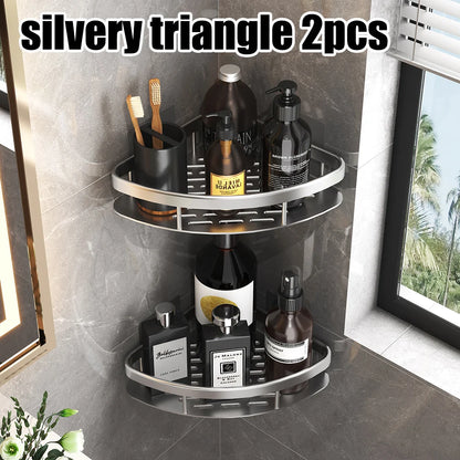 Wall-Mounted Bathroom Shelf