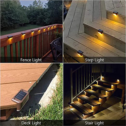 Warm White Solar Step Lights