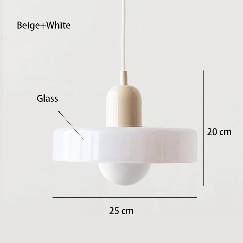 Nordic Glass Bauhaus Chandelier Light