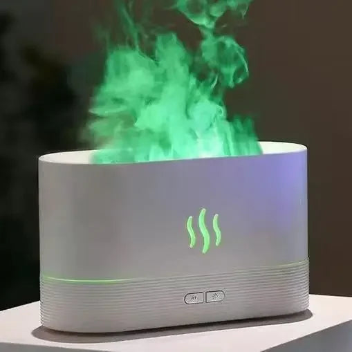 LED Flame Ultrasonic Humidifier