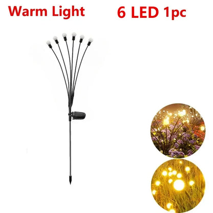 Solar Firework LED Garden Lights