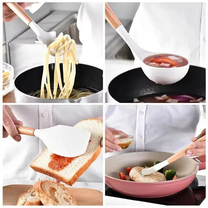 12PCS Silicone Kitchen Utensil Set