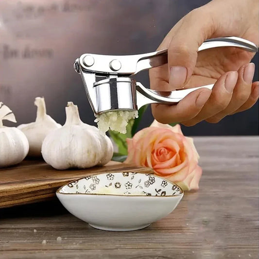Stainless Steel Garlic Press Mincer