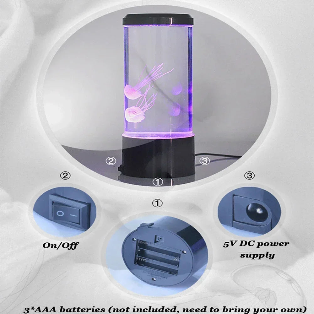 Remote Control 8-Color Changing Lamp