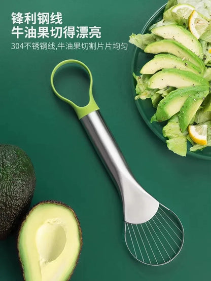 Avocado Slicer Stainless Steel Fruit Cutter