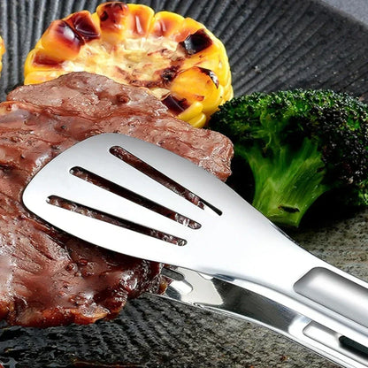 Stainless Steel Food Tongs Heat-Resistant