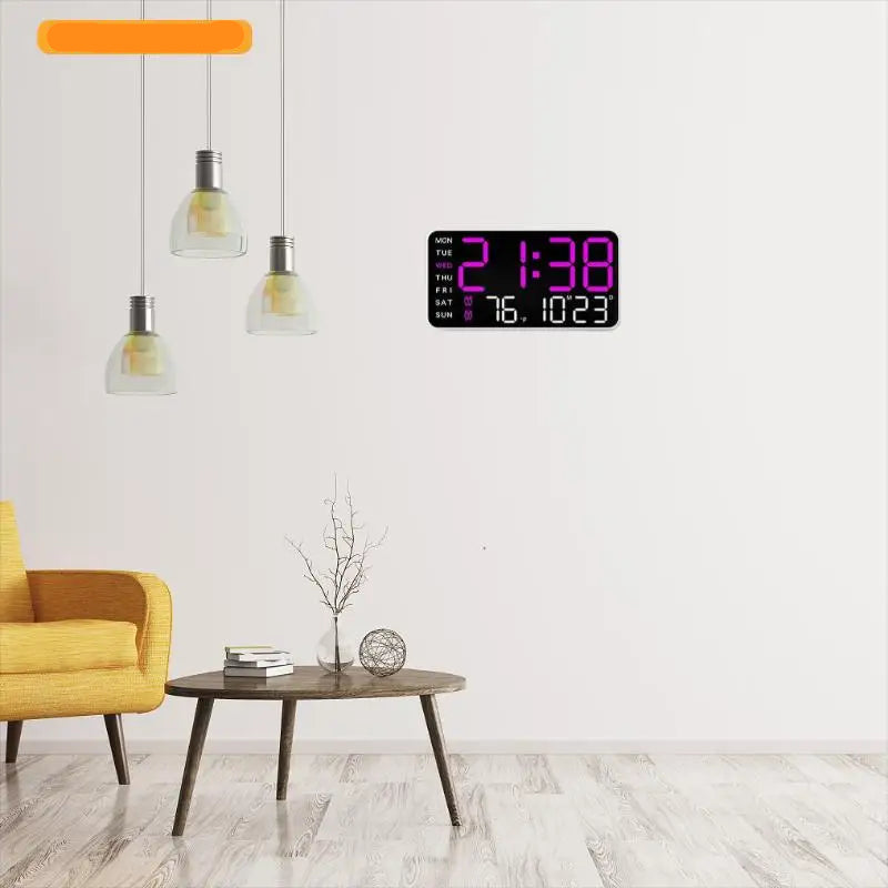 Giant Intelligent Digital Wall Clock