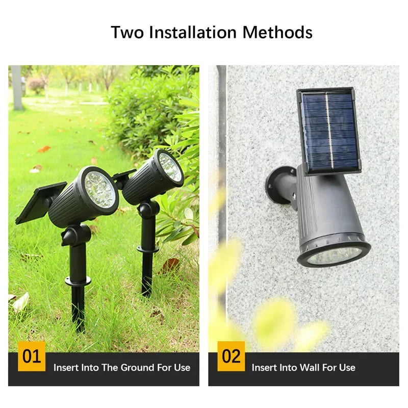 Waterproof Adjustable Bright Garden Lights
