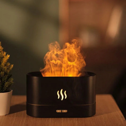 LED Flame Ultrasonic Humidifier